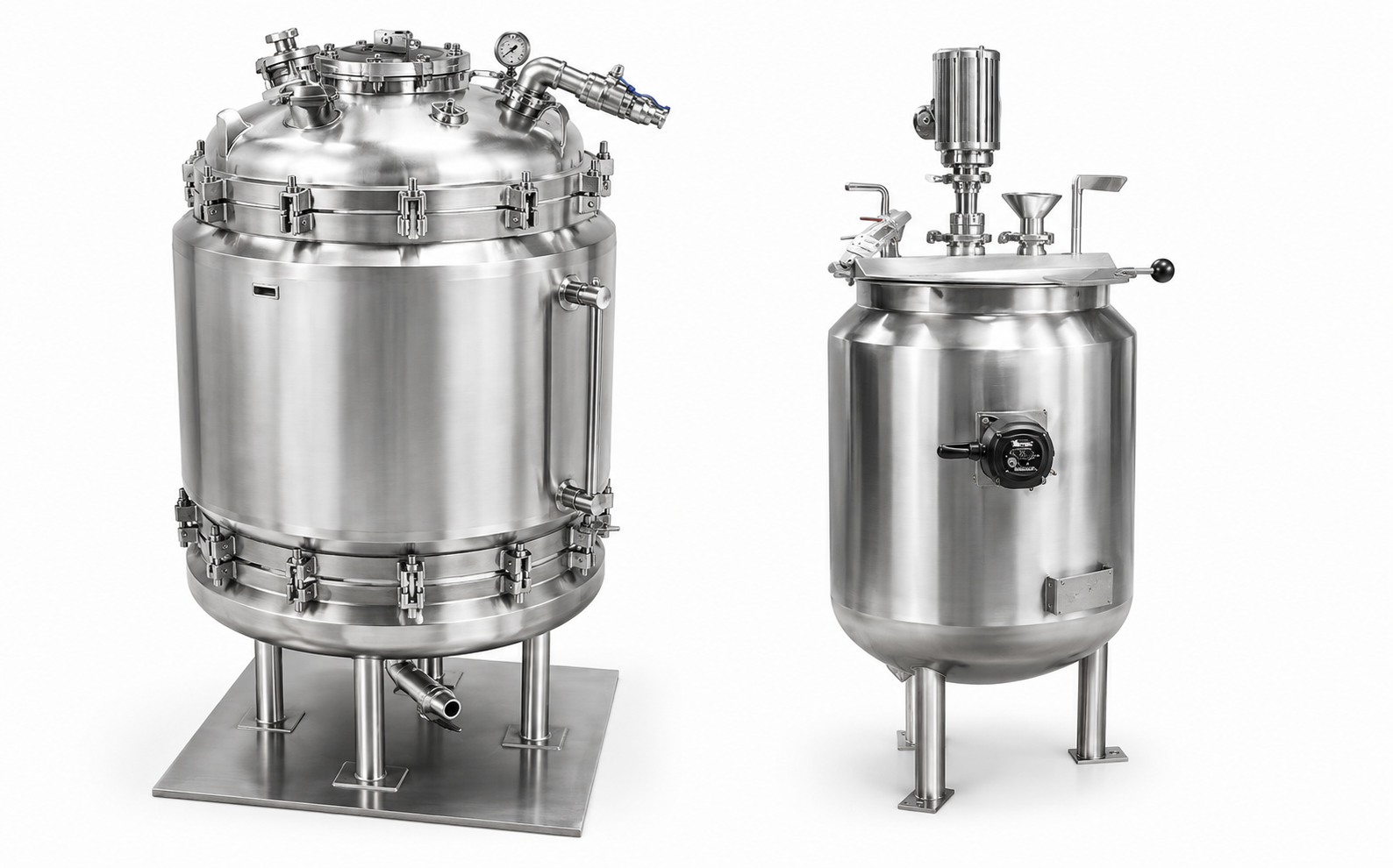 Stainless Steel Jacketed Vessel