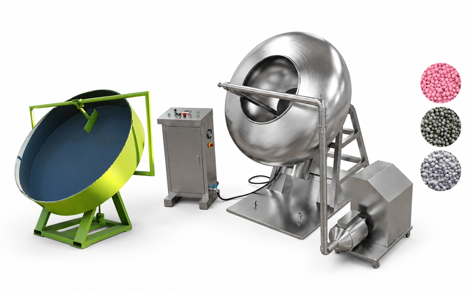 Pan Granulator & Coating Machine